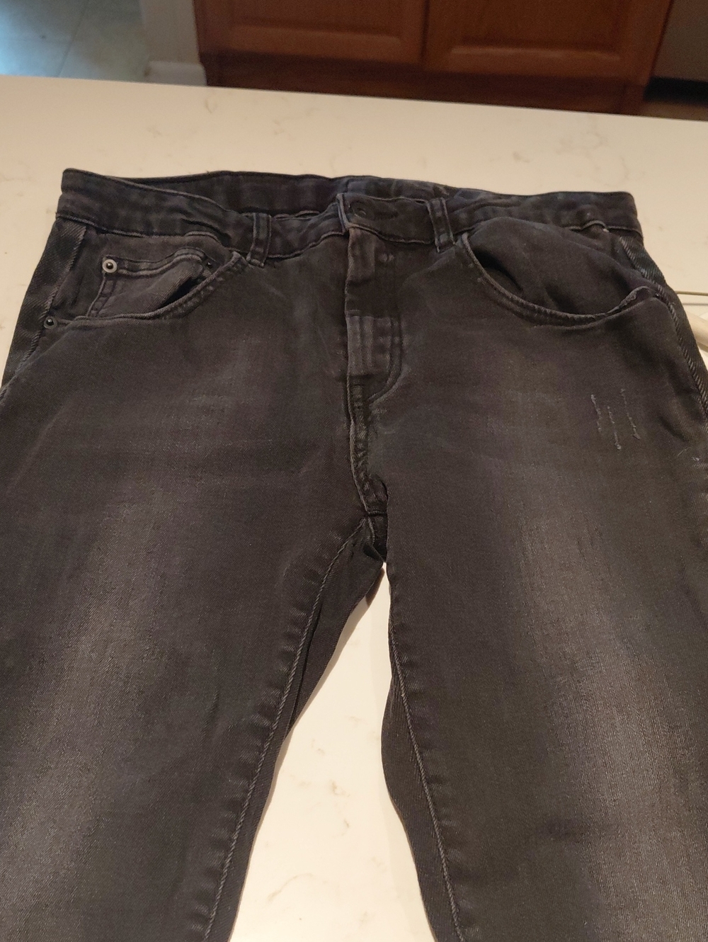 Men's Black Slim Fit Jeans
